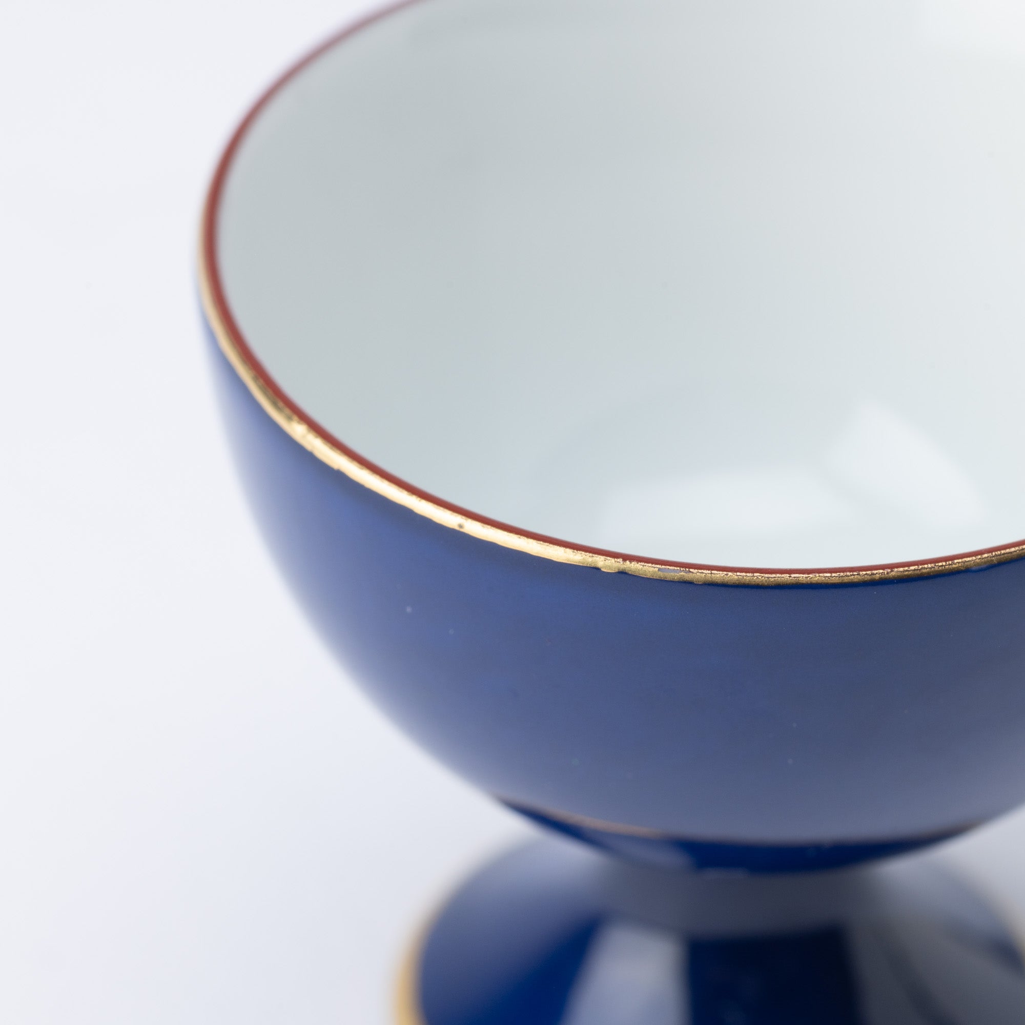 Charcoal Blue Sakazuki Sake Cup