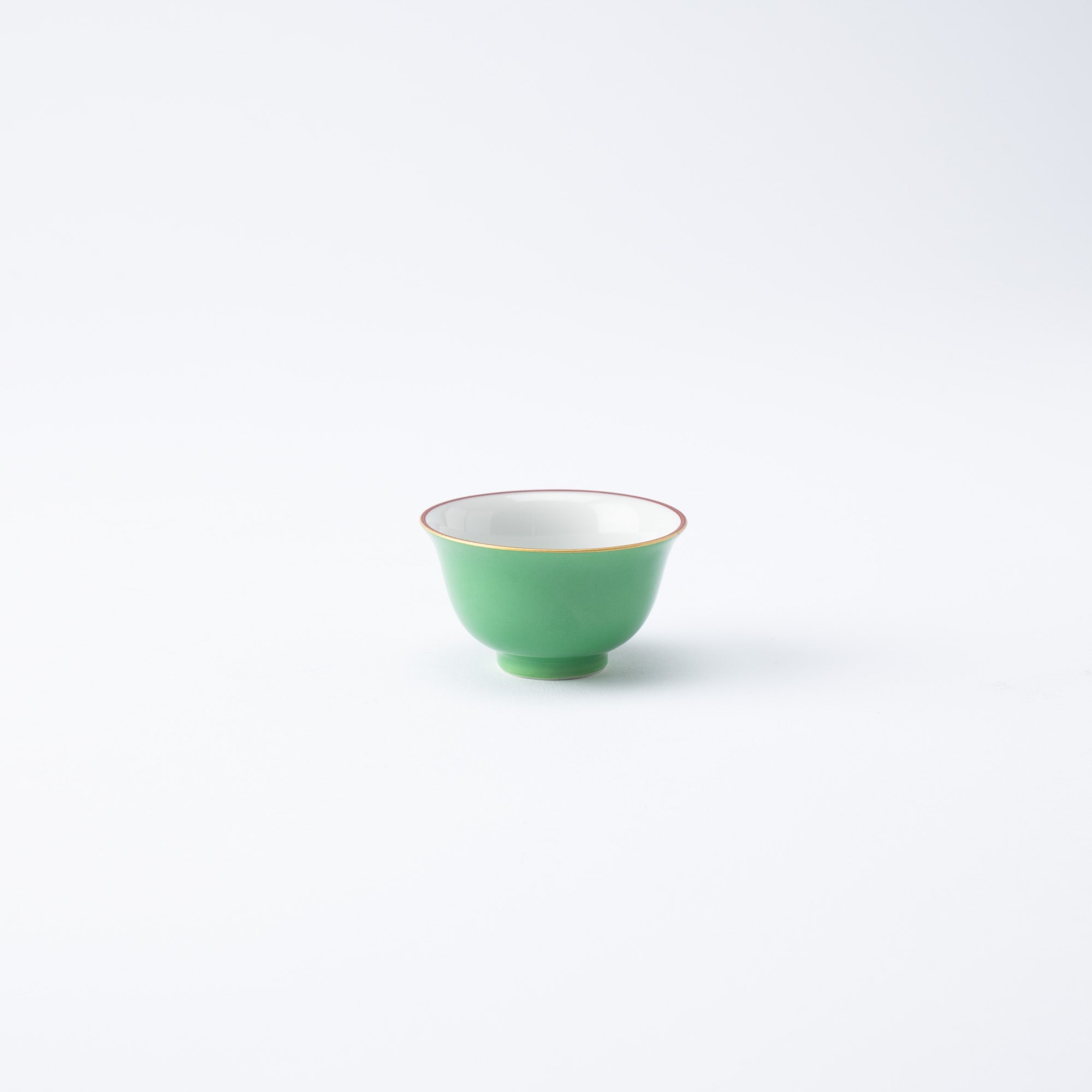 Moegi Green Ochoko Sake Cup