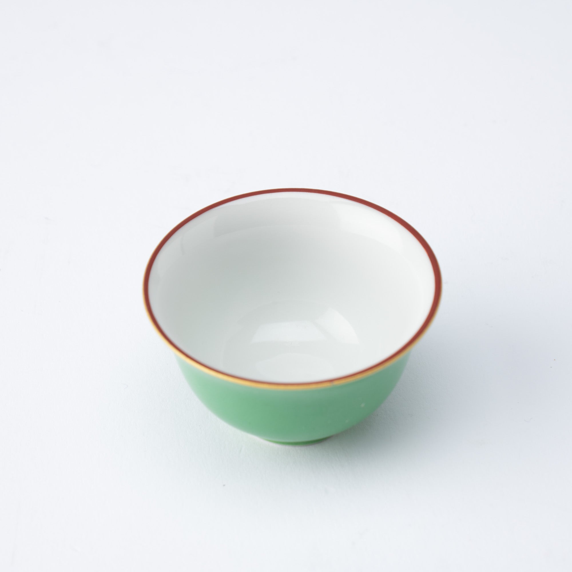 Moegi Green Ochoko Sake Cup