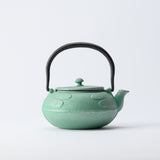 Roji Associates Mint Green Dragonfly Nambu Ironware Cast Iron Teapot