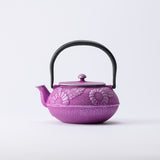 Roji Associates Purple Chrysanthemum Nambu Ironware Cast Iron Teapot