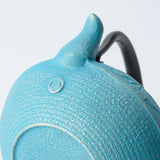 Roji Associates Sky Blue Butterfly Nambu Ironware Cast Iron Teapot