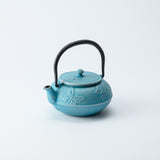 Roji Associates Sky Blue Butterfly Nambu Ironware Cast Iron Teapot