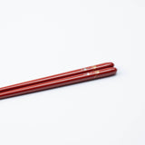 Matsukan Sakura Fuji Wakasa Lacquerware Set of Two Pairs of Chopsticks 23 cm (9.1 in) / 21.5 cm (8.5 in) with Chopstick Rests (Set of Two)