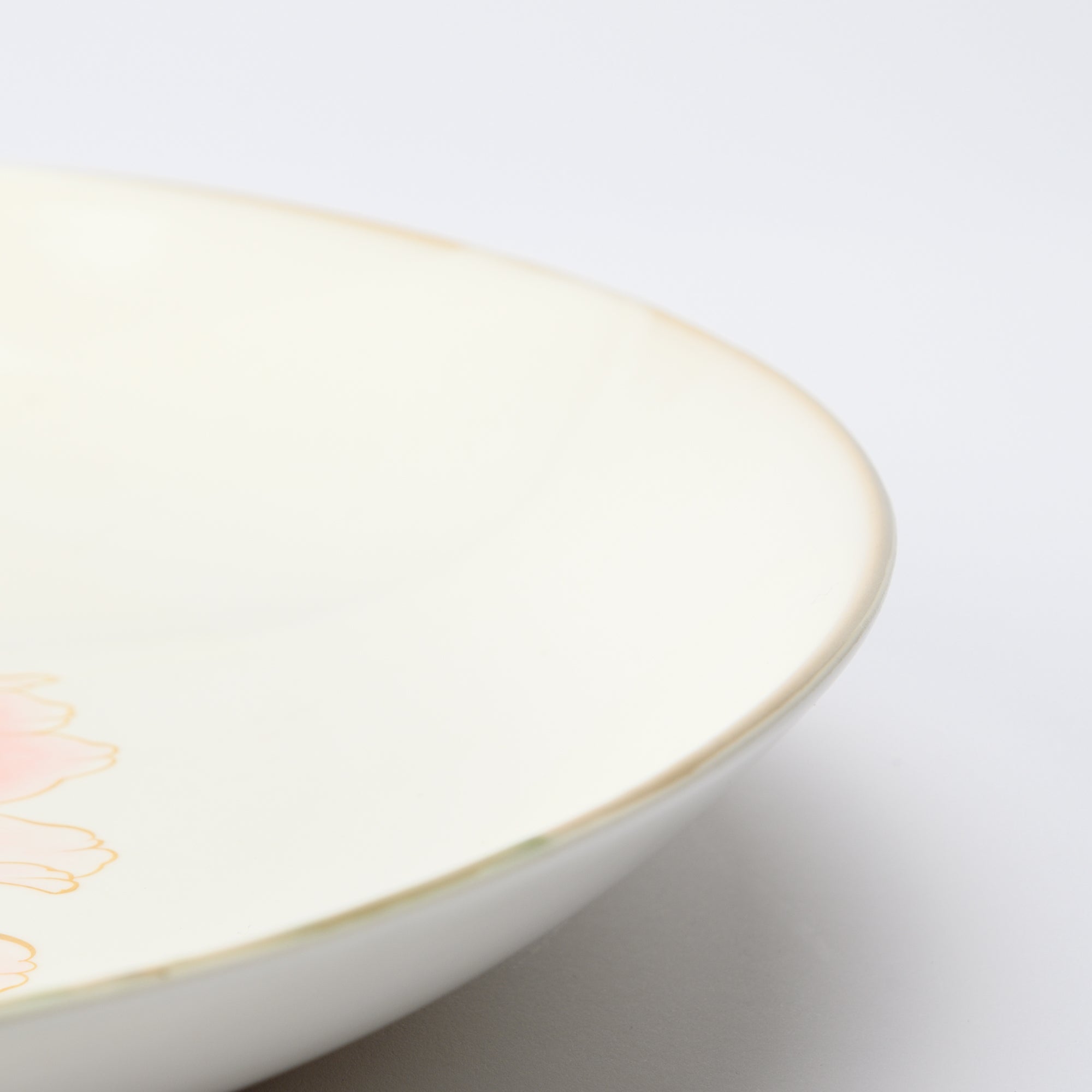 Blooming Peony Decorative Plate