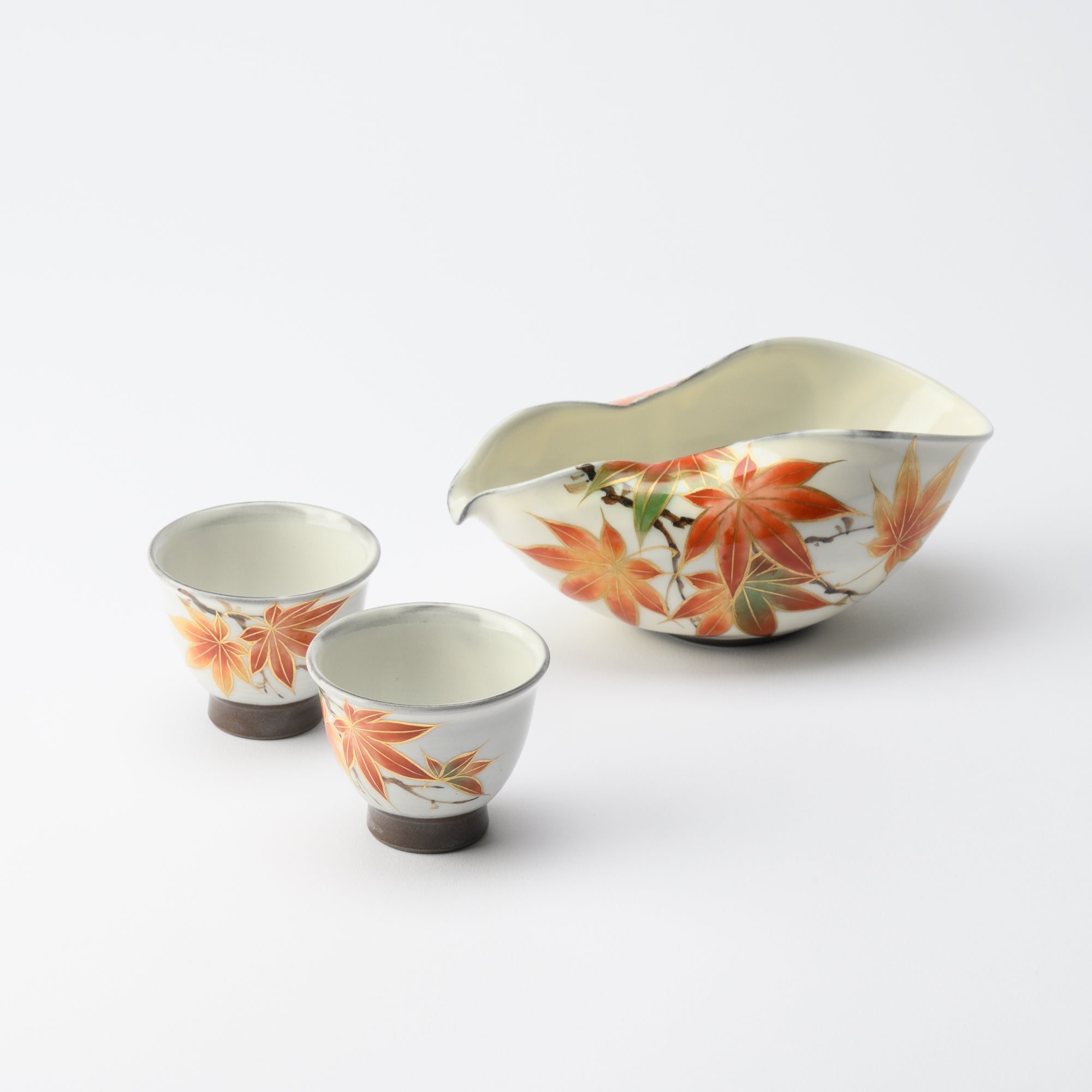 Maple Leaf Sake Set