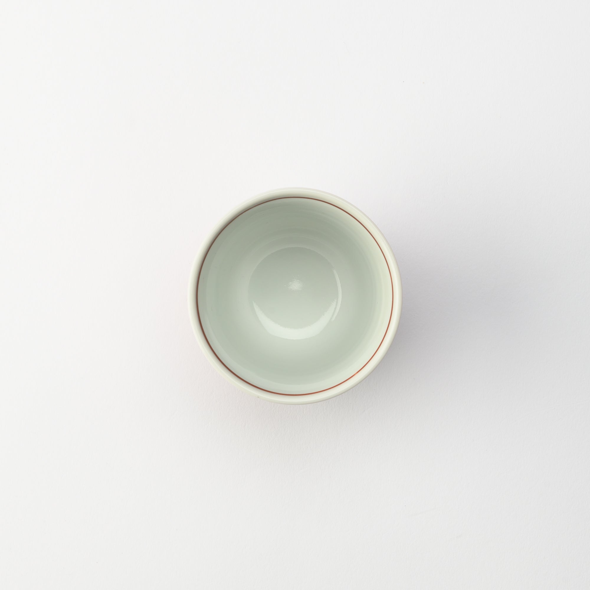 White Camellia Yunomi Japanese Teacup