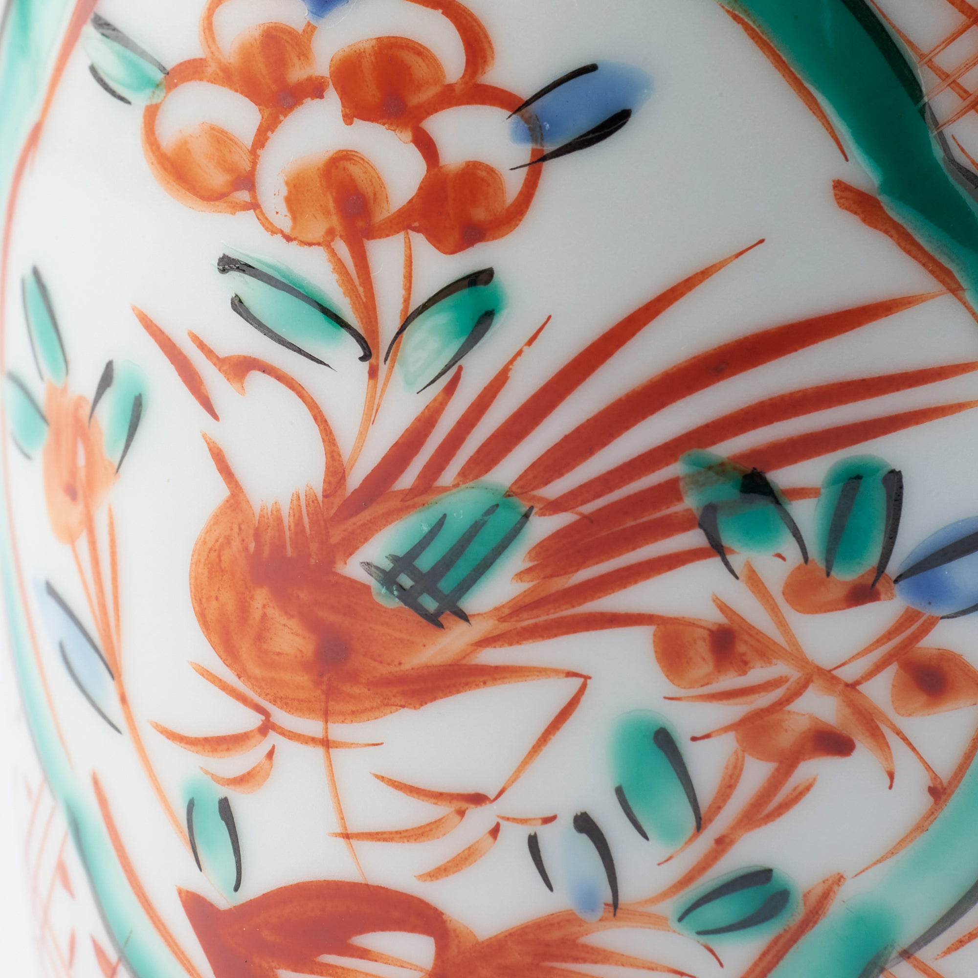 Auspicious Akae Yunomi Japanese Teacup