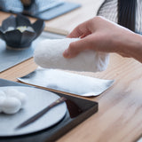 ALART Aluminum Circles Oshibori Wet Towel Tray - MUSUBI KILN - Quality Japanese Tableware and Gift