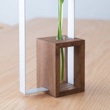 ALART Aluminum Rectangular Window Frame Single Flower Vase - MUSUBI KILN - Quality Japanese Tableware and Gift