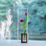 ALART Aluminum Rectangular Window Frame Single Flower Vase - MUSUBI KILN - Quality Japanese Tableware and Gift