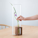 ALART Aluminum Rectangular Window Frame Single Flower Vase - MUSUBI KILN - Quality Japanese Tableware and Gift