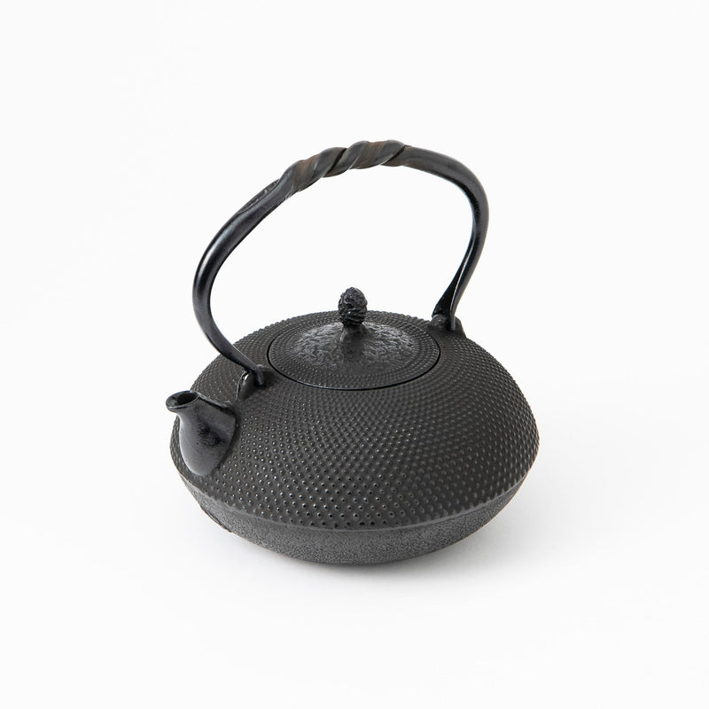 Arare Nambu Ironware Cast Iron Kettle - MUSUBI KILN - Quality Japanese Tableware and Gift