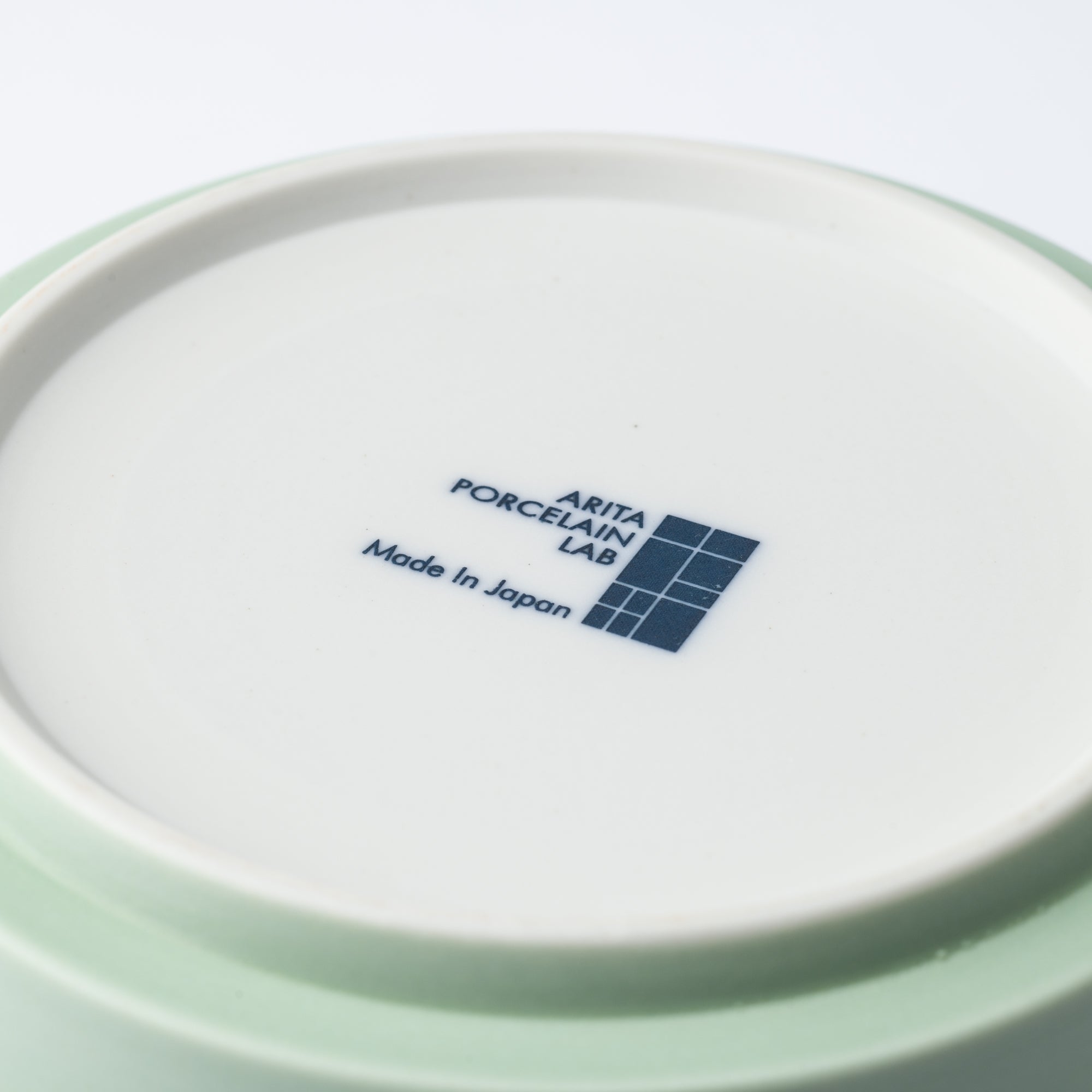 Arita Porcelain Lab Grass Green Conic Modern Jubako Bento Box - MUSUBI KILN - Quality Japanese Tableware and Gift