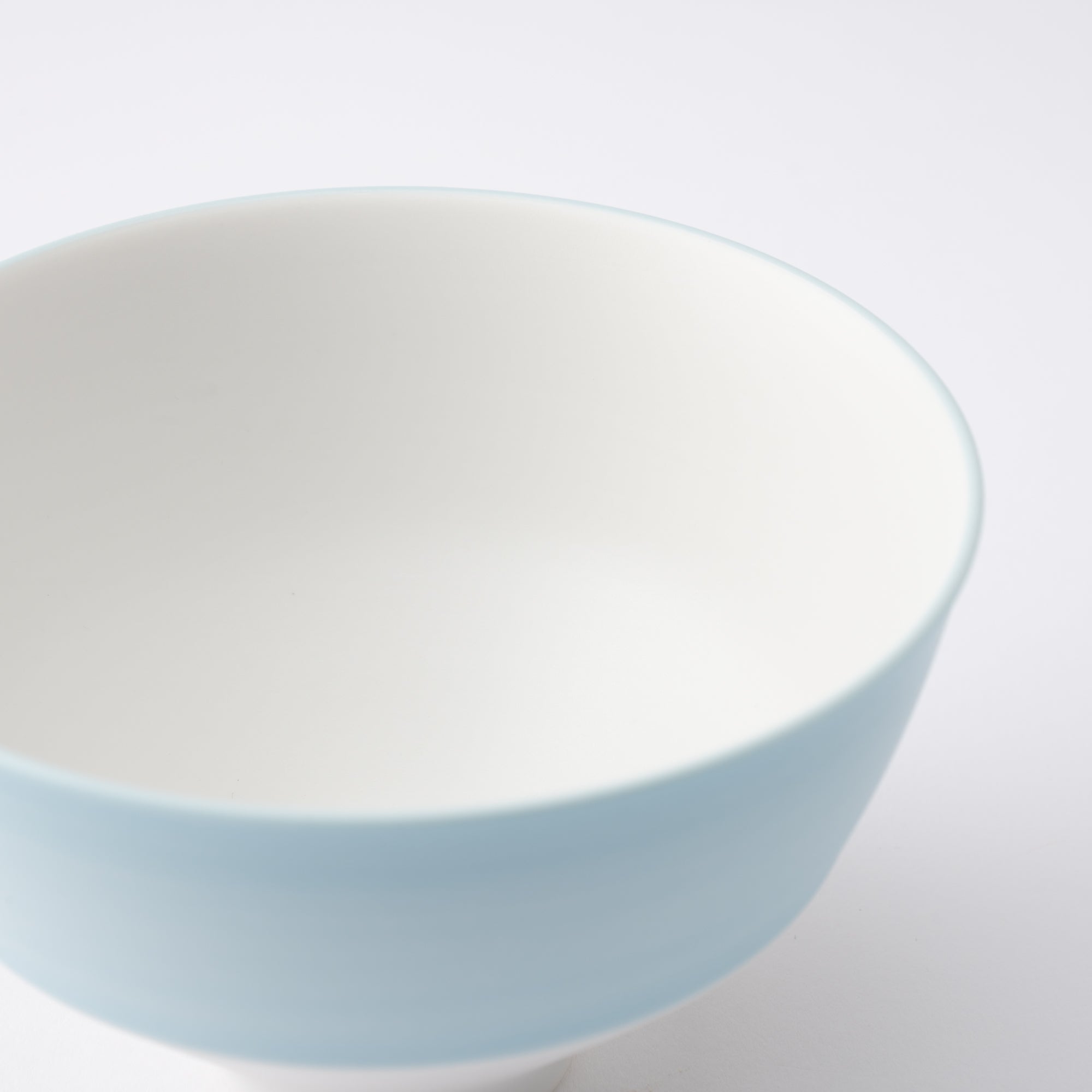 Arita Porcelain Lab Japan Blue Pearl Blue Rice Bowl - MUSUBI KILN - Quality Japanese Tableware and Gift