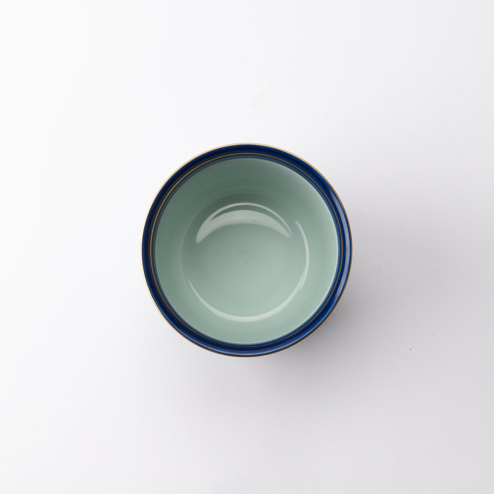 Arita Porcelain Lab Yazaemon Blue Sake Cooler - MUSUBI KILN - Quality Japanese Tableware and Gift