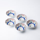 Arita Porcelain Lab Yazaemon Flower and Bird Kobachi Bowl - MUSUBI KILN - Quality Japanese Tableware and Gift