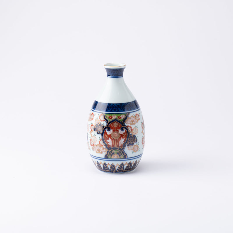 Arita Porcelain Lab Yazaemon "Old Imari" Sakura Sake Set - MUSUBI KILN - Quality Japanese Tableware and Gift