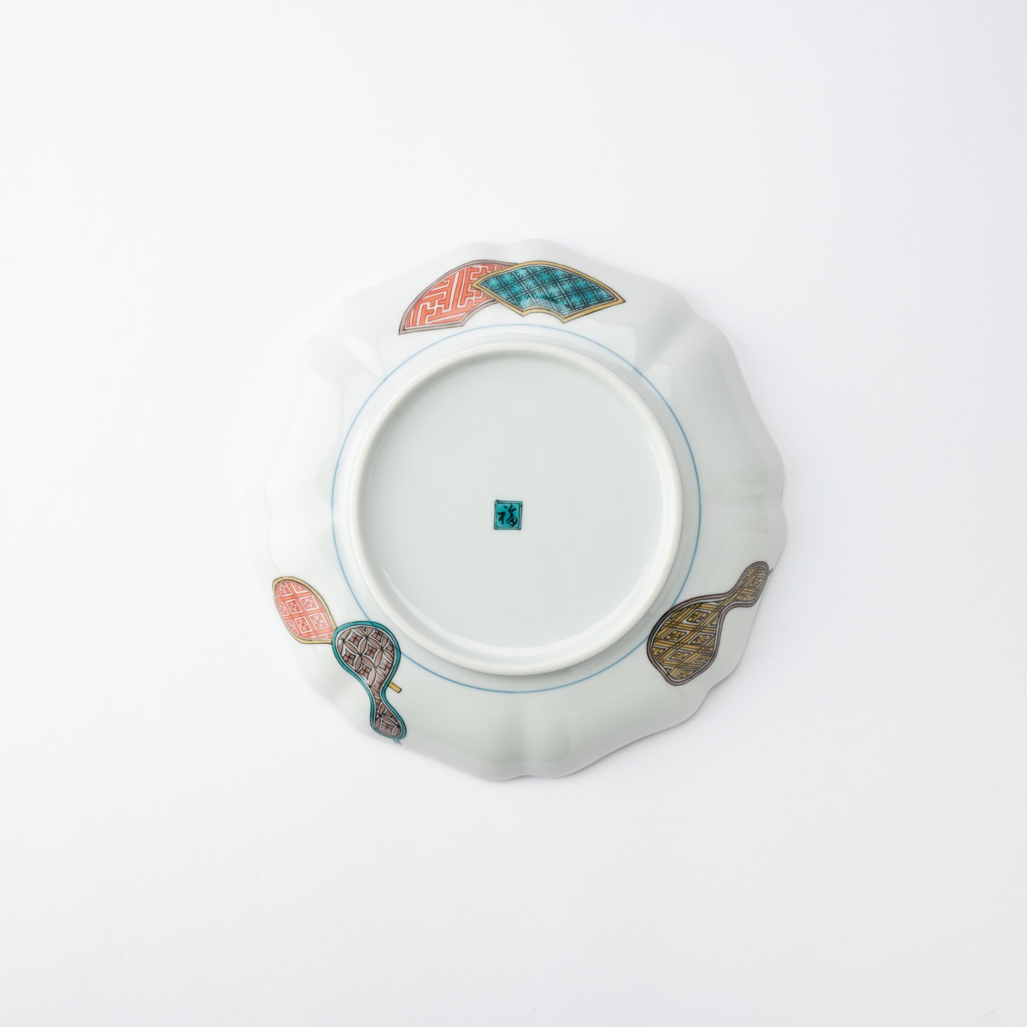 Art Styles of the Past Ko - Kutani Kutani Decorative Plate - MUSUBI KILN - Quality Japanese Tableware and Gift