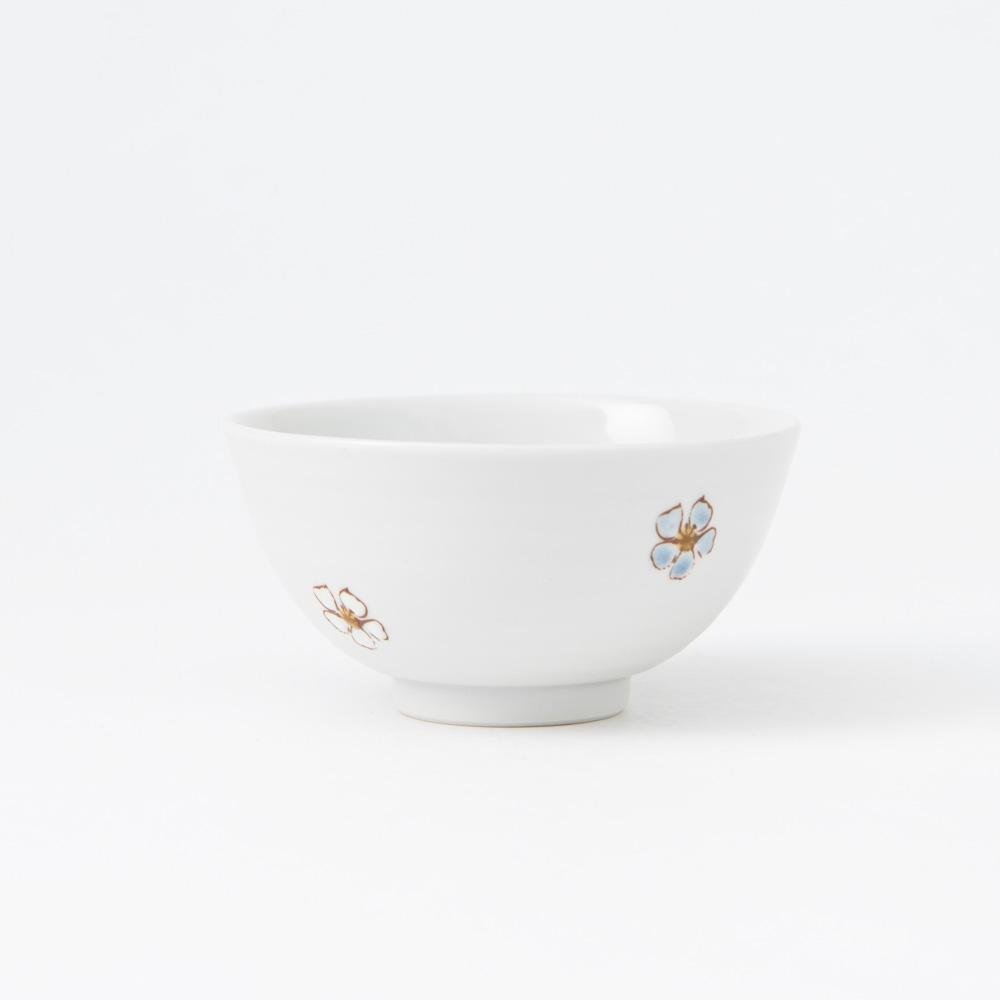 Atelier Yu Brilliant flower Kutani Japanese Rice Bowl - MUSUBI KILN - Quality Japanese Tableware and Gift