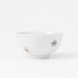 Atelier Yu Brilliant flower Kutani Japanese Rice Bowl - MUSUBI KILN - Quality Japanese Tableware and Gift