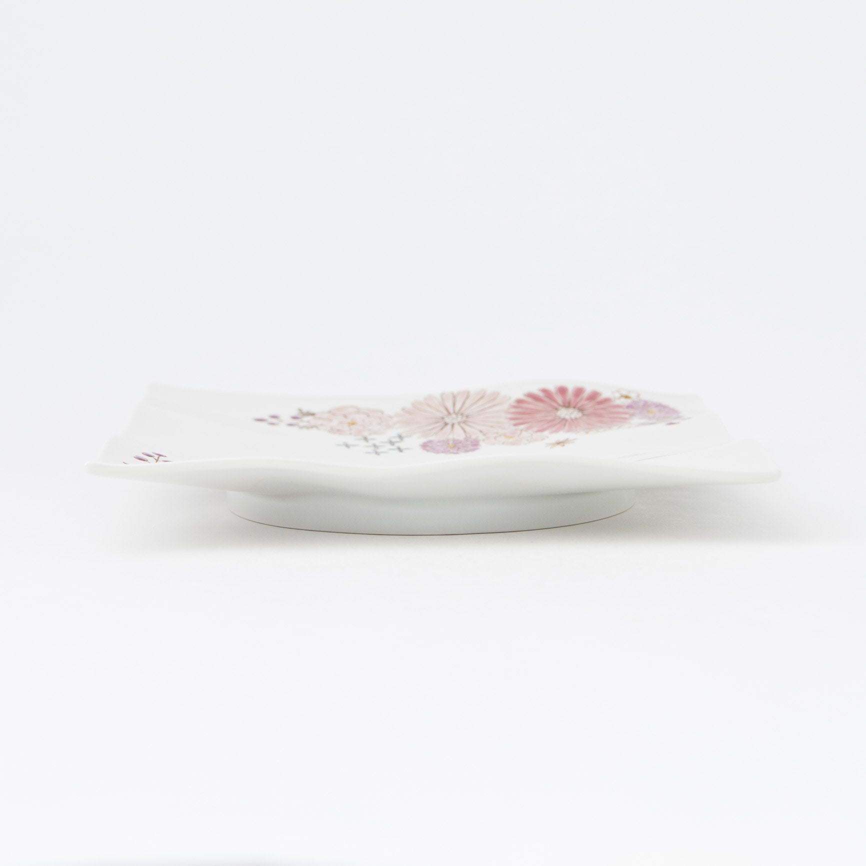 Atelier Yu Brilliant Flower Kutani Square Plate M - MUSUBI KILN - Quality Japanese Tableware and Gift