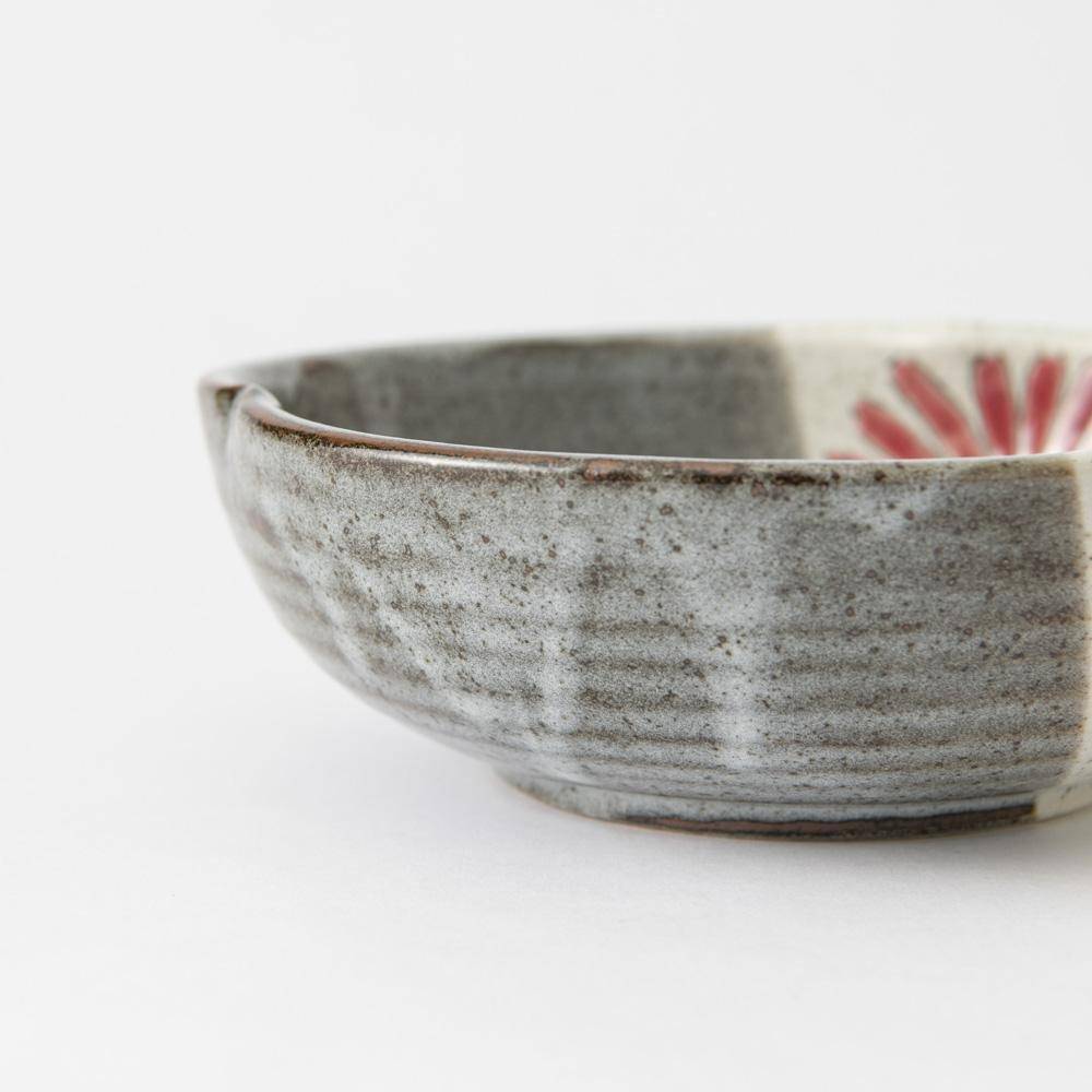 Atelier Yu Brilliant Pink Flower Kutani Bowl - MUSUBI KILN - Quality Japanese Tableware and Gift