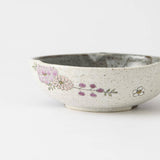 Atelier Yu Brilliant Pink Flower Kutani Bowl - MUSUBI KILN - Quality Japanese Tableware and Gift