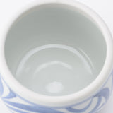 Baizan Kiln Arabesque Tobe Barrel Shaped Spice Container with Lid - MUSUBI KILN - Quality Japanese Tableware and Gift