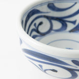 Baizan Kiln Arabesque Tobe Donburi Bowl L - MUSUBI KILN - Quality Japanese Tableware and Gift