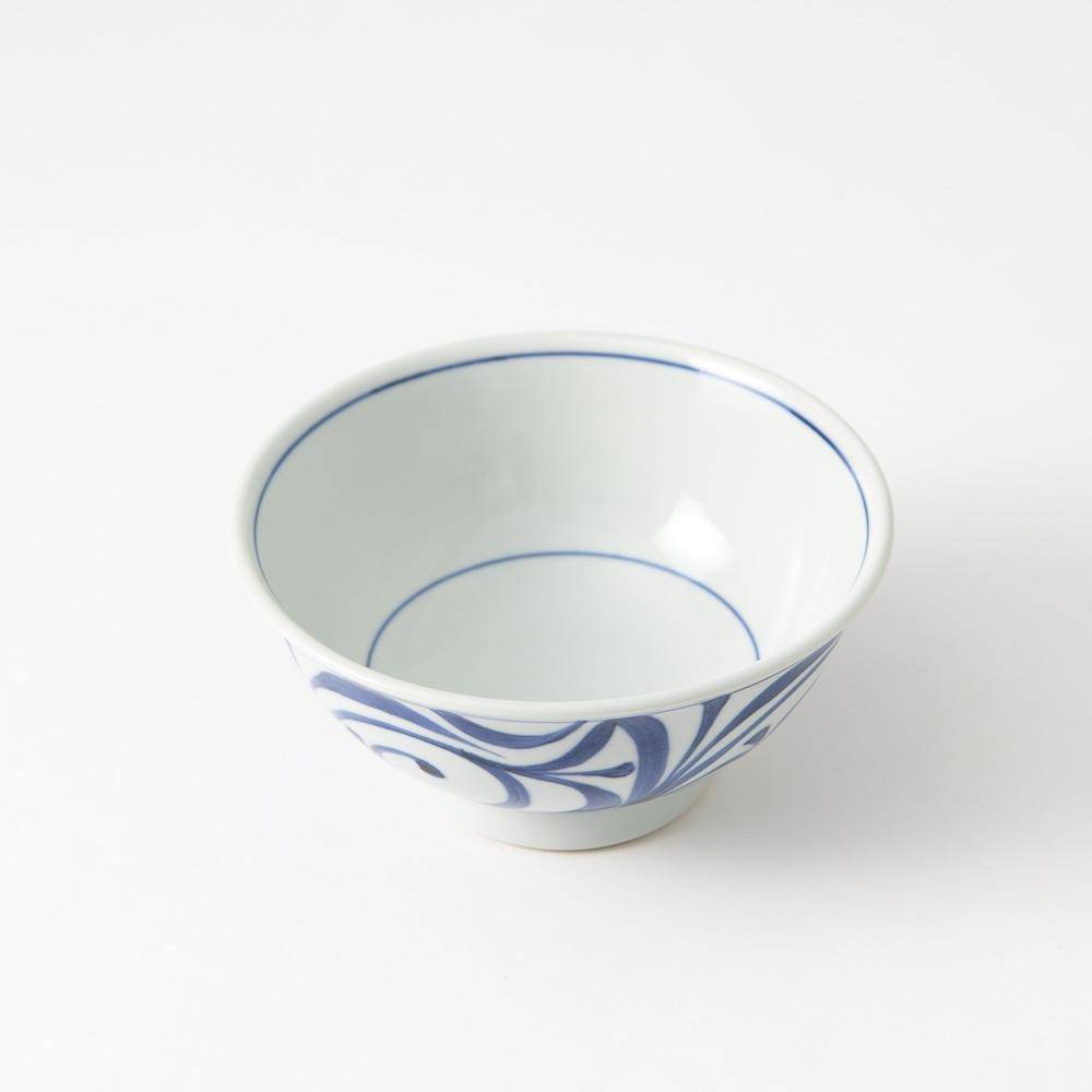 Baizan Kiln Arabesque Tobe Donburi Bowl M - MUSUBI KILN - Quality Japanese Tableware and Gift