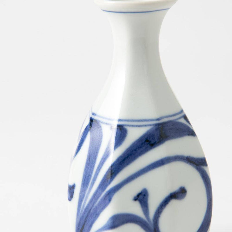 Baizan Kiln Arabesque Tobe Gourd Sake Carafe 6.3in - MUSUBI KILN - Quality Japanese Tableware and Gift