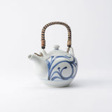 Baizan Kiln Arabesque Tobe Japanese Teapot 30.4oz (900ml) - MUSUBI KILN - Quality Japanese Tableware and Gift