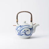 Baizan Kiln Arabesque Tobe Japanese Teapot 30.4oz (900ml) - MUSUBI KILN - Quality Japanese Tableware and Gift