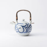 Baizan Kiln Arabesque Tobe Japanese Teapot 30.4oz (900ml) - MUSUBI KILN - Quality Japanese Tableware and Gift