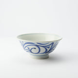 Baizan Kiln Arabesque Tobe Ramen Bowl M - MUSUBI KILN - Quality Japanese Tableware and Gift