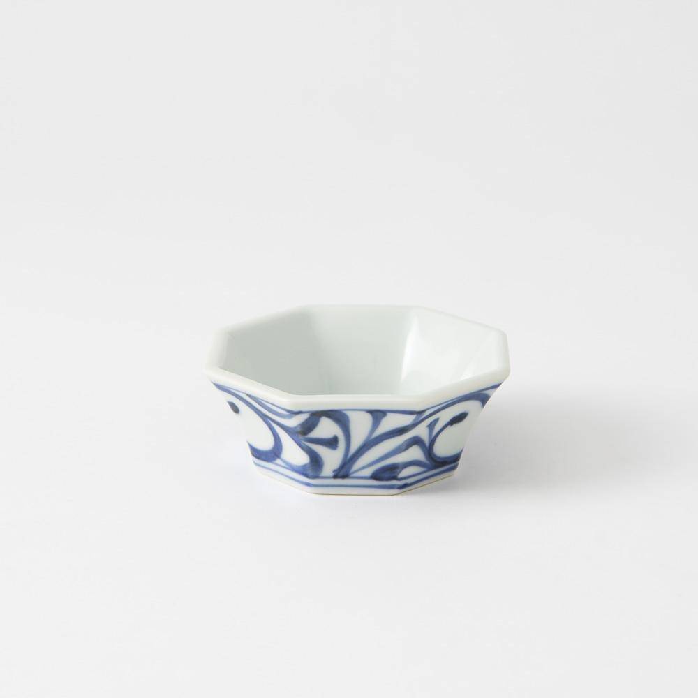 Baizan Kiln GOSU Arabesque Tobe Kobachi Bowl - MUSUBI KILN - Quality Japanese Tableware and Gift