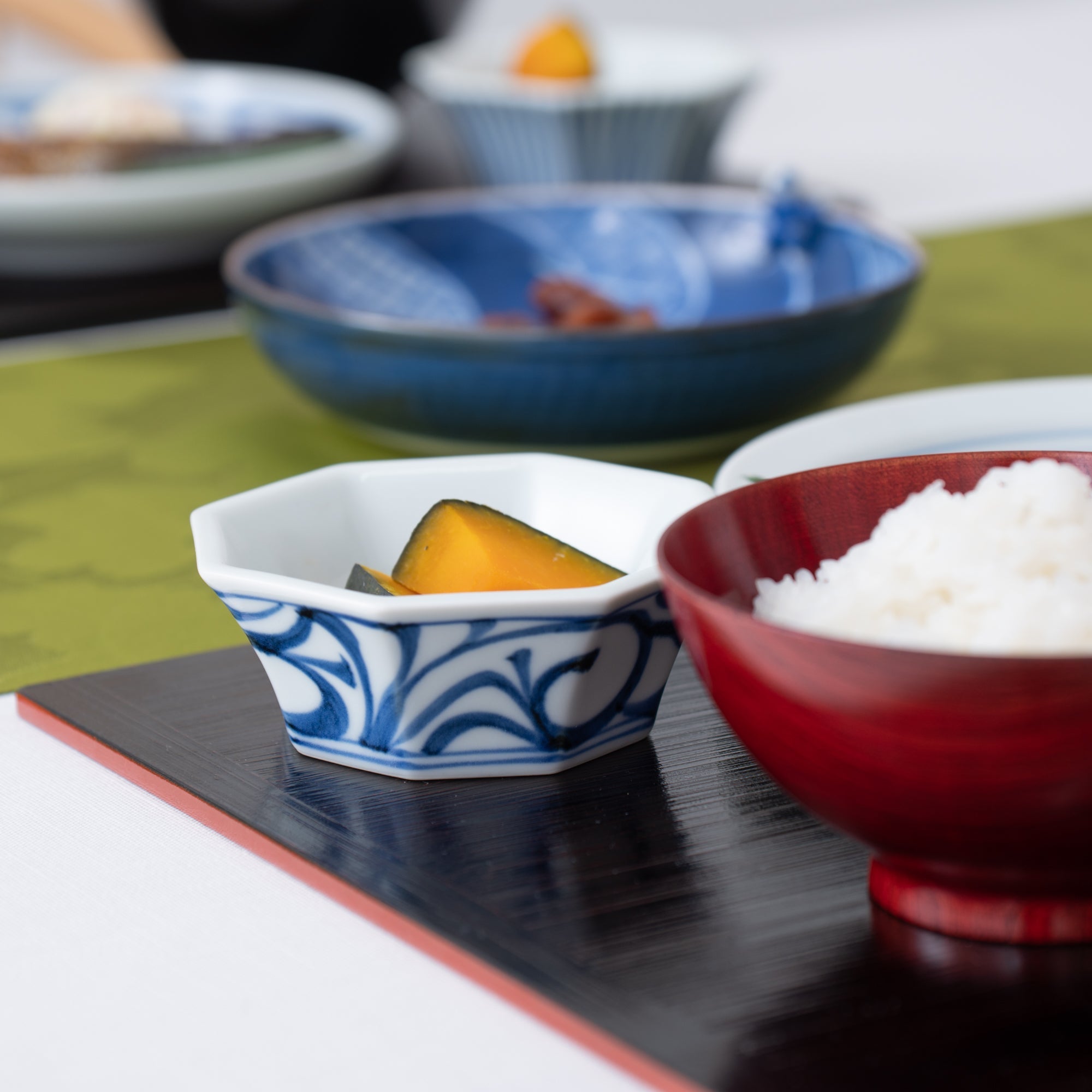 Baizan Kiln GOSU Arabesque Tobe Kobachi Bowl - MUSUBI KILN - Quality Japanese Tableware and Gift