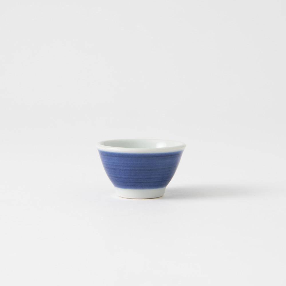 Baizan Kiln GOSU Round Tobe Ochoko Sake Cup - MUSUBI KILN - Quality Japanese Tableware and Gift