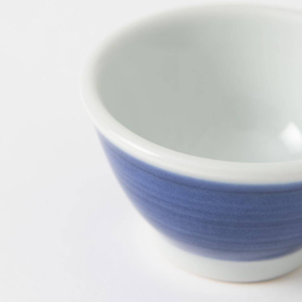 Baizan Kiln GOSU Round Tobe Ochoko Sake Cup - MUSUBI KILN - Quality Japanese Tableware and Gift