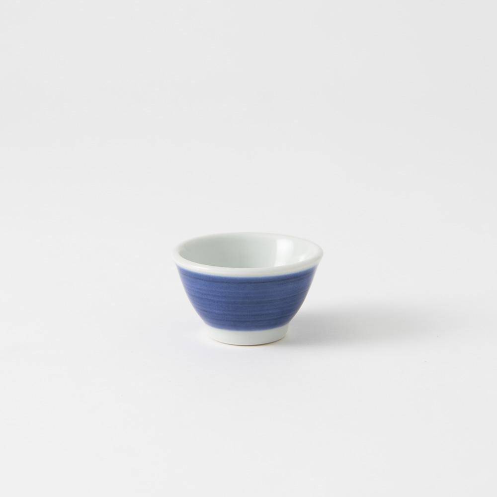 Baizan Kiln GOSU Round Tobe Ochoko Sake Cup - MUSUBI KILN - Quality Japanese Tableware and Gift