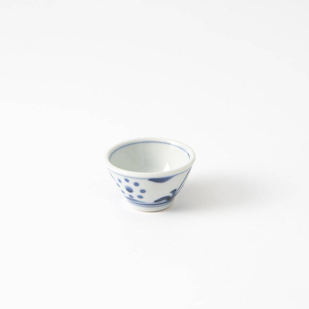 Baizan Kiln GOSU Sun Tobe Ochoko Sake Cup - MUSUBI KILN - Quality Japanese Tableware and Gift