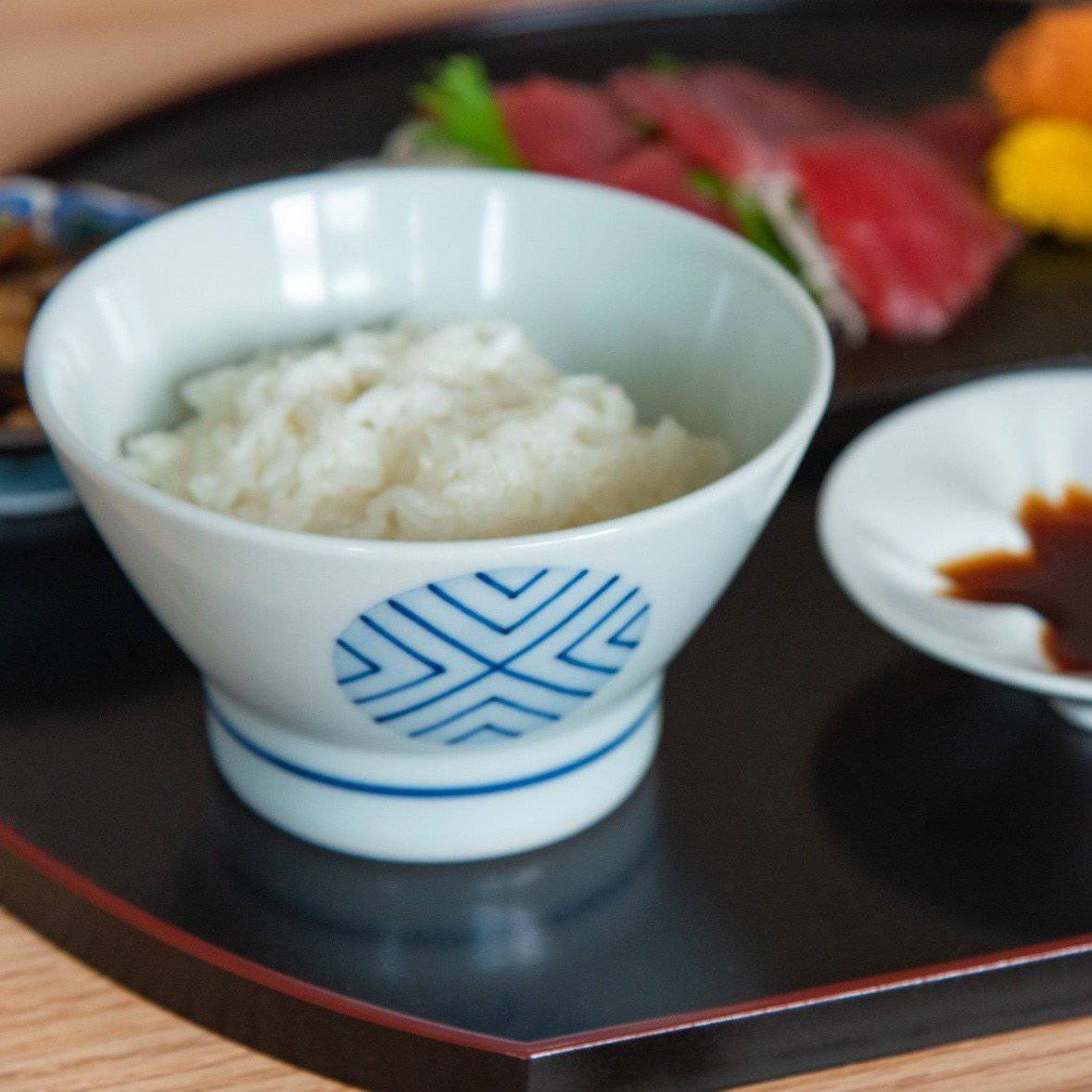 Baizan Kiln Kurawanka GOSU Japanese Rice Bowl - MUSUBI KILN - Quality Japanese Tableware and Gift