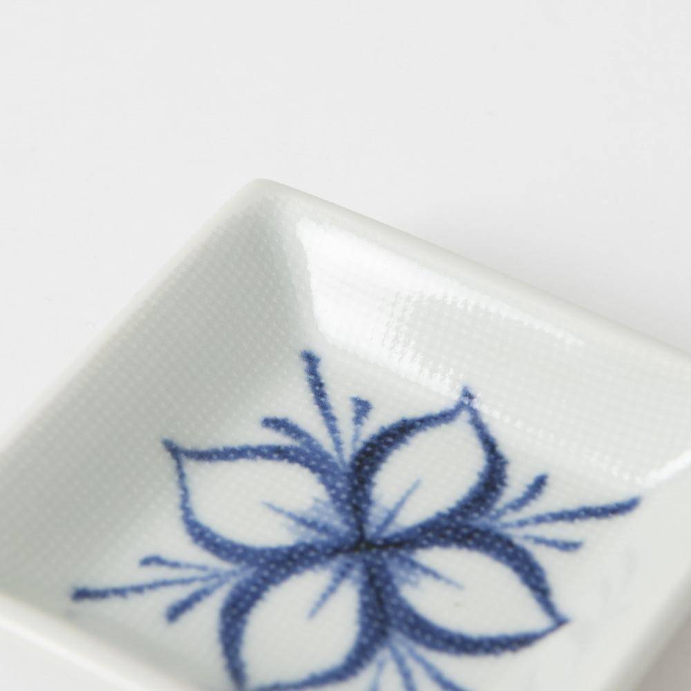 Baizan Kiln Leaf Tobe Sauce Plate - MUSUBI KILN - Quality Japanese Tableware and Gift