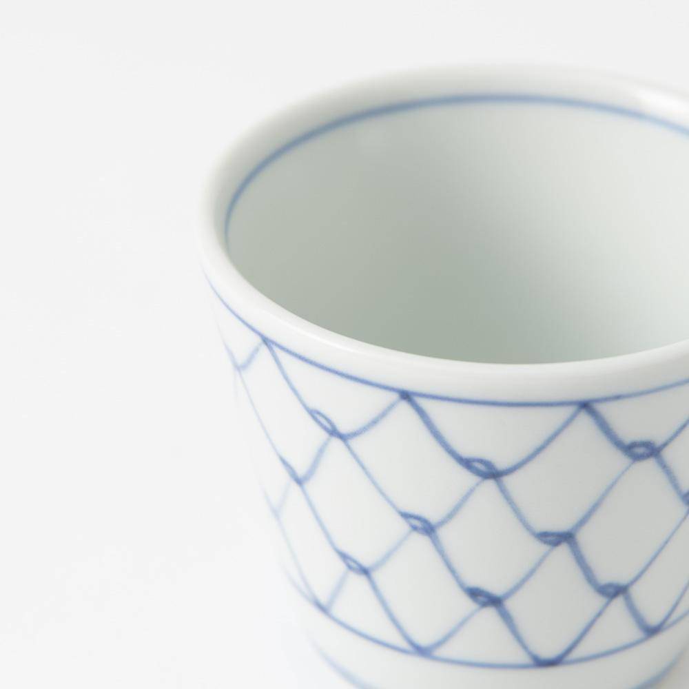 Baizan Kiln Mesh Tobe cup - MUSUBI KILN - Quality Japanese Tableware and Gift