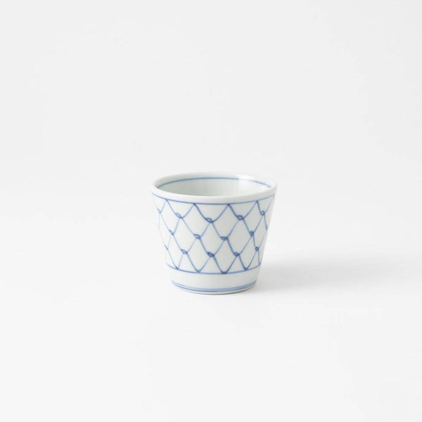 Baizan Kiln Mesh Tobe cup - MUSUBI KILN - Quality Japanese Tableware and Gift