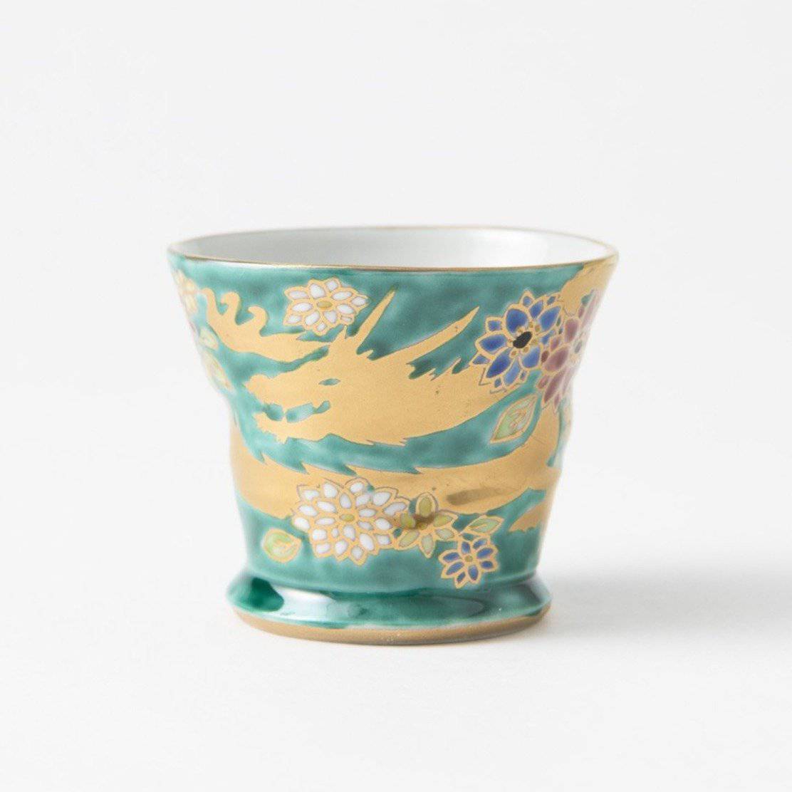 Gold Dragon Teacup