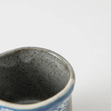 Bizan Kiln Hokusai Fuji Kutani Yunomi Japanese Teacup - MUSUBI KILN - Quality Japanese Tableware and Gift