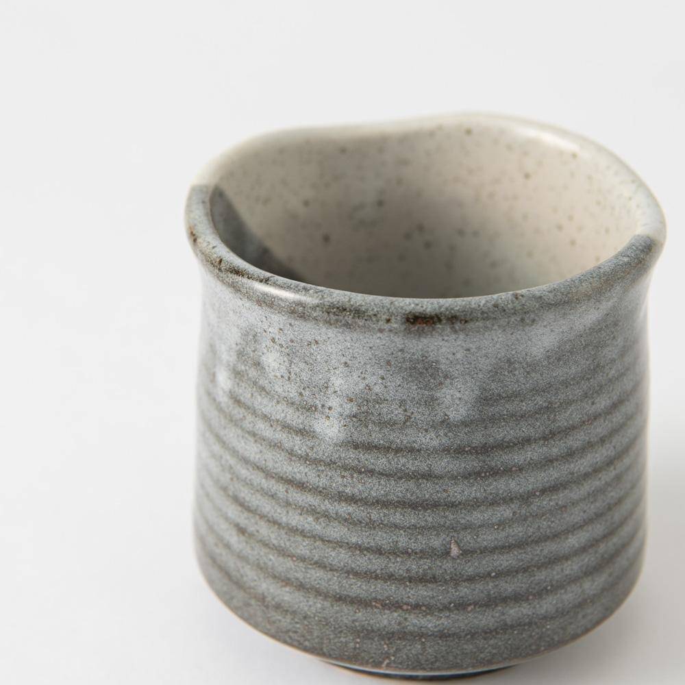 Bizan Kiln Hokusai Wave Kutani Yunomi Japanese Teacup - MUSUBI KILN - Quality Japanese Tableware and Gift