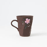 Bizan Kiln Sakura Rough - Hewn Kutani Mug - MUSUBI KILN - Quality Japanese Tableware and Gift